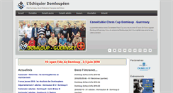 Desktop Screenshot of domloup.echecs35.fr