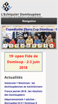 Mobile Screenshot of domloup.echecs35.fr